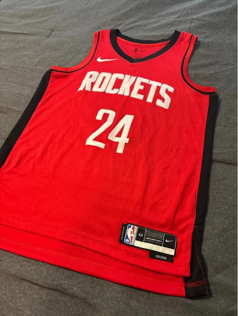 Rockets medium icon edition custom jersey Medium